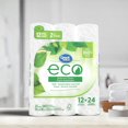 thumbnail image 3 of Great Value ECO Bathroom Tissue, 12 Double Rolls, 242 Sheets, 2-Ply, 3 of 5