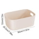 thumbnail image 3 of Caja de Almacenamiento de Plástico Beige 30x20.2x12cm Organizador de Cocina Multitamaño, Contenedor de Bocadillos para Sala de Estar, Asa Fácil de Transportar, 1 Pieza, 3 of 6