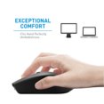 thumbnail image 3 of Macally Wireless Bluetooth Mouse - Long Lasting Rechargeable Mouse, Easy Cordless Travel - Compatible with BT Devices: Apple Mac MacBook Pro Air Laptop, Windows Desktop PC- Black(BTEZMOUSEBATB), 3 of 7
