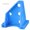 Blue, variant on Pack Of 20 Double Head Plastic Shims For Woodworking Installation Tool Set For Home Improvement And Furniture Assembly