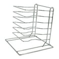 thumbnail image 4 of Soporte para pizza, soporte para pizza, mesa de buffet, catering, pizzerías, picnic, resistente, para hoteles, camping, ahorro de espacio, estante de 6 niveles, 4 of 8