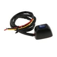 thumbnail image 2 of Miulika Car Paste Button Switch On Off Ship Type No Need Drilling Hole Blue Light, 2 of 9