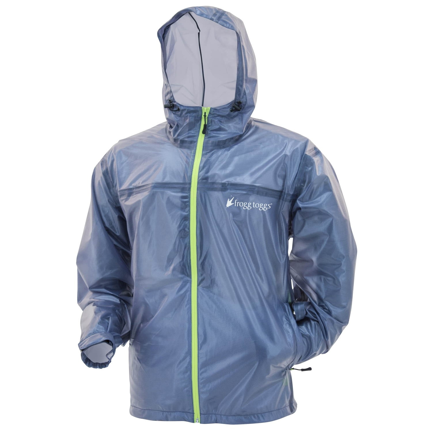 Frogg Toggs Xtreme Lite Waterproof Rain Jacket, Blue/Hi-Vis, Size Small ...