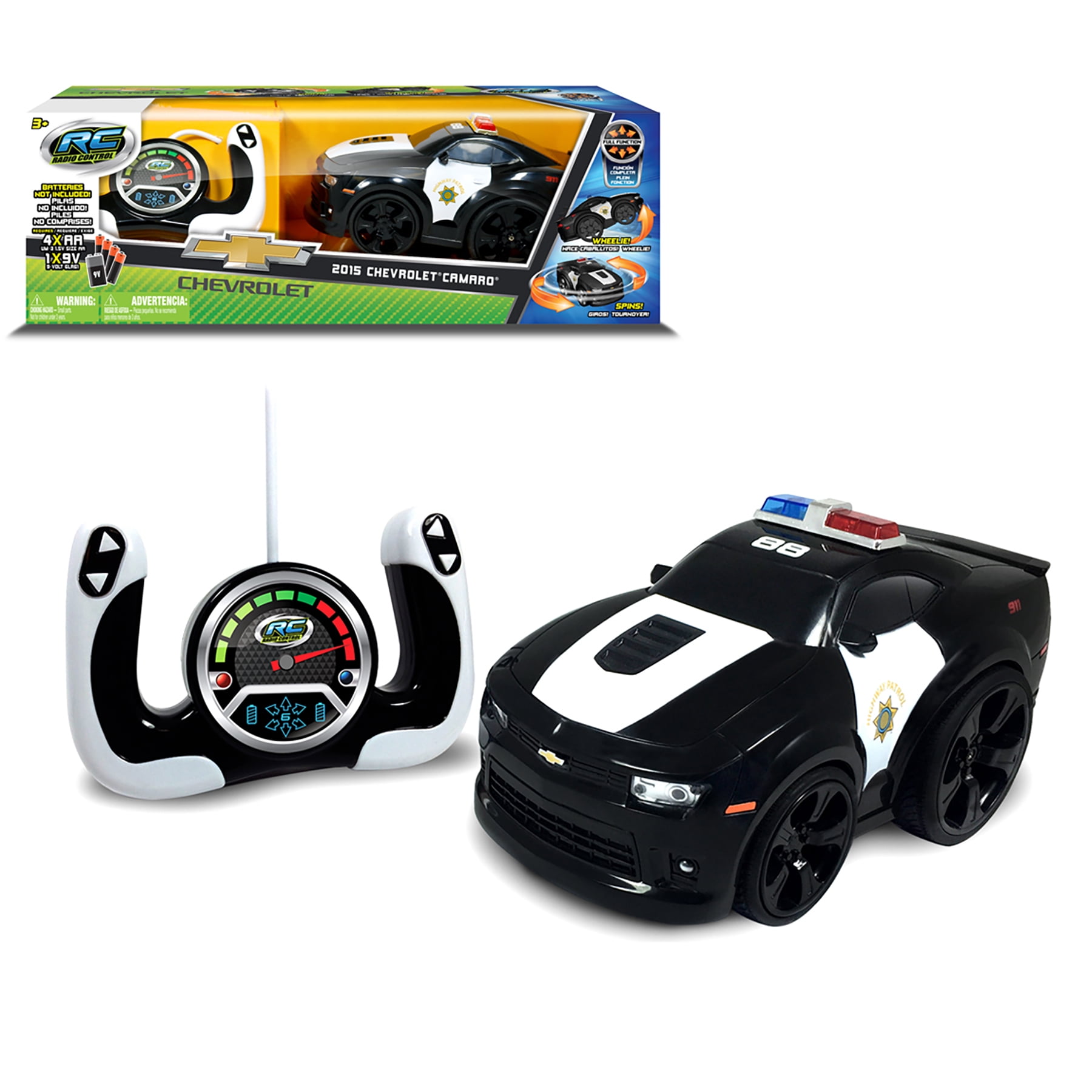 Jam'n Products - Chevrolet R/C Vehicle Chunky Preschool Police, Camaro - 3 Years and up
