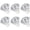 Mr16-35w-6 Pack, variant on MR16 Halogen Bulb 50W Dimmable 12V GU5.3 Bi Pin Base Spotlight with Long Lifespan, 2700K Warm White MR16 Bulbs with Clear Glass Cover for Landscape, Track Lights, Fiber Optics, Desk Lamps, 6 Pack