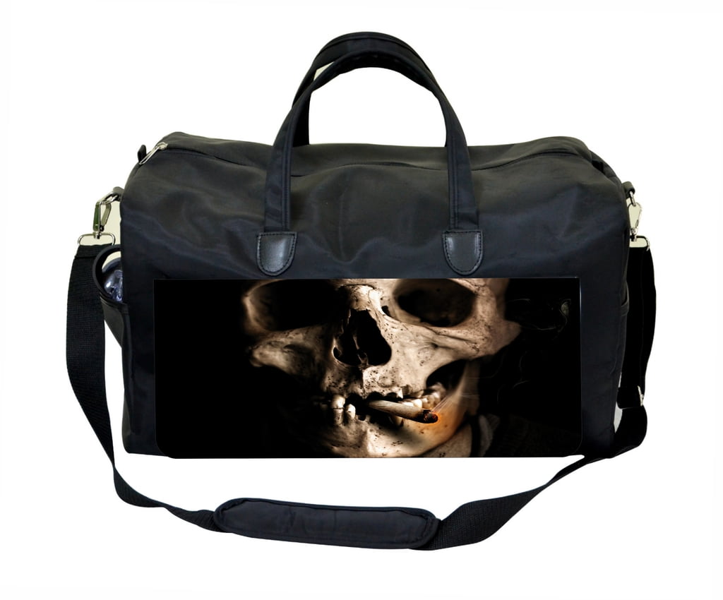 Smoking Skull Weekender Bag