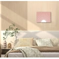 thumbnail image 3 of Boho Sunshine Sun Pink Framed Canvas Wall Art Decor, 11x14 inches, Home, Office Decoration and Gift, 3 of 5