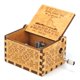 thumbnail image 2 of Exquisita caja de música de madera con manivela retro adornos artesanales para el hogar (B) Sywqhk Libre de BPA, 2 of 7