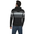 thumbnail image 3 of X RAY Men's Colorblocked Pattern Hooded Sweater - Casual Pullover Long Sleeve Hoodie Sweatshirt, 3 of 9