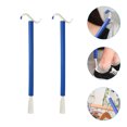 thumbnail image 3 of 2pcs Auxiliary Shoehorn Professional Dressing Poles Convenient Shoe Lifters Dressing Sticks, 3 of 8