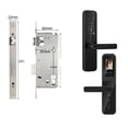 thumbnail image 1 of Door Lock, Tuya Digital Electronic Smart Door Lock With Biometric Camera Fingerprint Smart Card Password Key Unlock ,Easy to Install, 1 of 7