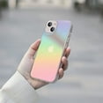thumbnail image 5 of iPhone 13 Case Clear Iridescent Case, for iPhone 13 Women Girls Protective ShockProof Case, Soft TPU Color Changing Rainbow Protective Anti-Slip Case, 5 of 7