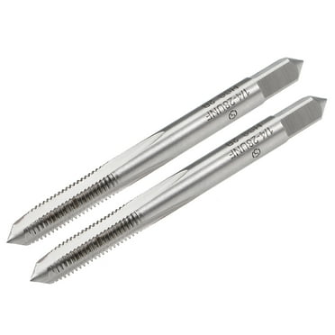 Machine Tap 1/4-28 UNF Thread Pitch 2B Class 3 Flute High Speed Steel 2pcs