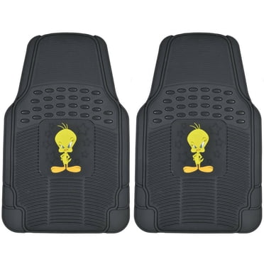 Looney Tunes Tweety Bird Car Truck Suv Sideless Waterproof 2 Front Seat Covers 6