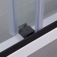 thumbnail image 3 of Vinnova Spezia 60" W x 76" H Rectangle Double Sliding Frameless Shower Door in Polished Chrome, 3 of 15