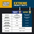 thumbnail image 5 of Liquid Nails Extreme Heavy Duty White Hardware Adhesive 10 oz for Interior and Exterior Construction, 5 of 8