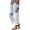 Multicolor, variant on Pants Women for Beach Vacation Clothes for Women Linen Straight Leg Elastic Waist Womens 2026 Summer Outfits,Multicolor,S