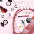 thumbnail image 2 of Bamboohart 6 Count Mascara Clear Empty Eye Shadow Box Makeup Storage Container Travel, 2 of 8