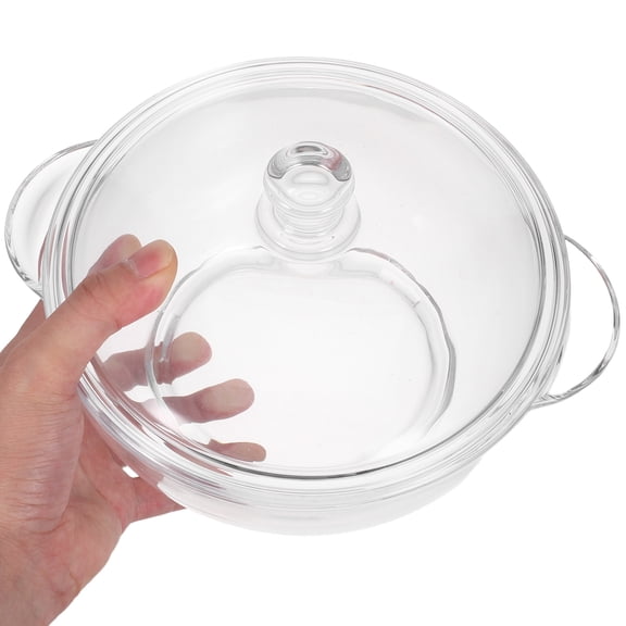 PENIKOKO Glass Stockpot with Double Handles for Cooking, , 1 Set