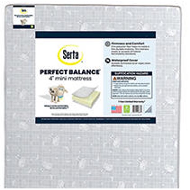 Serta Perfect Balance 4inch Mini Crib Mattress