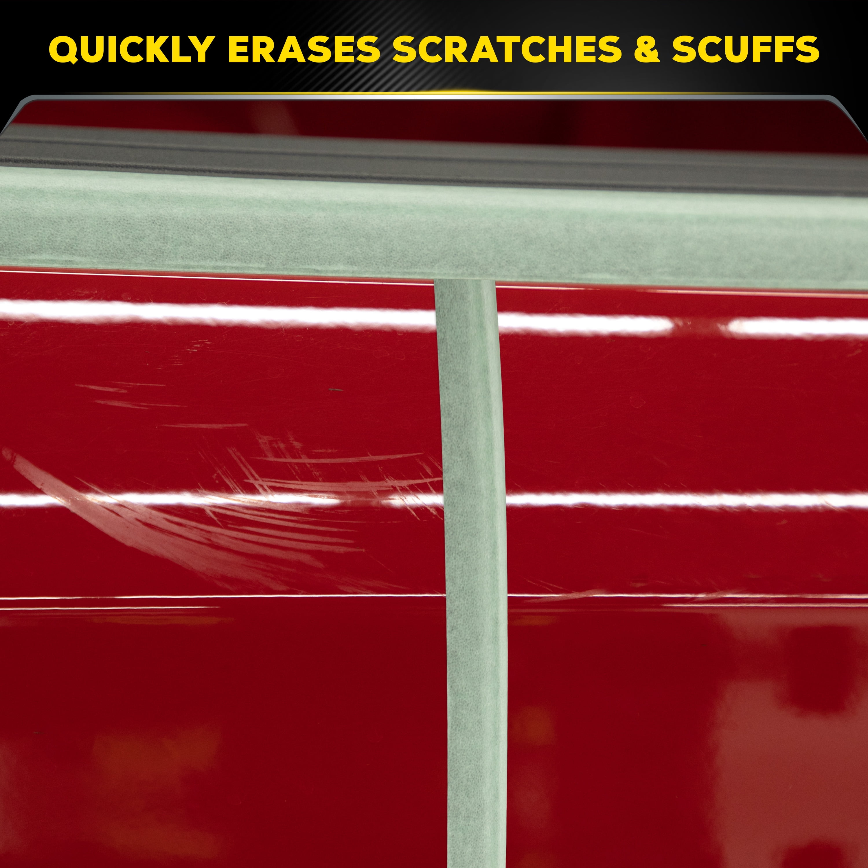Meguiar’s Quik Scratch Eraser Kit, Off White, Liquid – Car Scratch Remover,  1 Pack