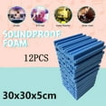 thumbnail image 3 of Wovilon Tools Home Improvement 12Pc Ktv Soundproof Sponge Indoor Game Music Soundproof Sponge, 3 of 3