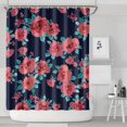 thumbnail image 2 of Waterproof Pioneer Shower Curtain 72x84 Inch Polyester Unique Cute Floral Shower Curtain for Bathroom Hotel Home Decor with 12 Plastic Hooks, 2 of 5