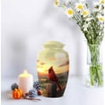 thumbnail image 2 of Cardinal Bird Urns for Human Ashes Adult, Cremation Funeral Urn for Female - Memorial Decorative Urn - Ashes Urns Keepsake - 3inch 4pcs Small & 10inch 1pcs Large Size Combo- Pack of 5, 2 of 7