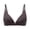 Bronze, variant on Women's Front Closure Bra, Seamless Wireless,V-Neck Dress Bra Adjustable Straps For Everyday Comfort Triangle Bralette