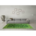 thumbnail image 3 of Ahgly Company Indoor Rectangle Oriental Green Industrial Area Rugs, 2' x 5', 3 of 4