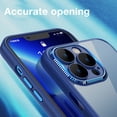 thumbnail image 5 of Dteck iPhone 13 Clear Case 6.1 Inch 2021 Release with lens Film, [Sun Pattern Frame] [Ultra-clear] [Wireless Charging] [Acrylic & TPU & Mental] Shockproof Cover for iPhone 13, Black, 5 of 6