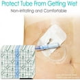 thumbnail image 3 of 25 PCS Large Waterproof Shower Bandages - 10x12" Transparent Adhesive Film, Second Skin for Surgery, Tattoo Aftercare, 3 of 5