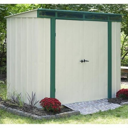 Arrow EuroLite 10 Ft. W x 4 Ft. D Steel Lean-To Shed 