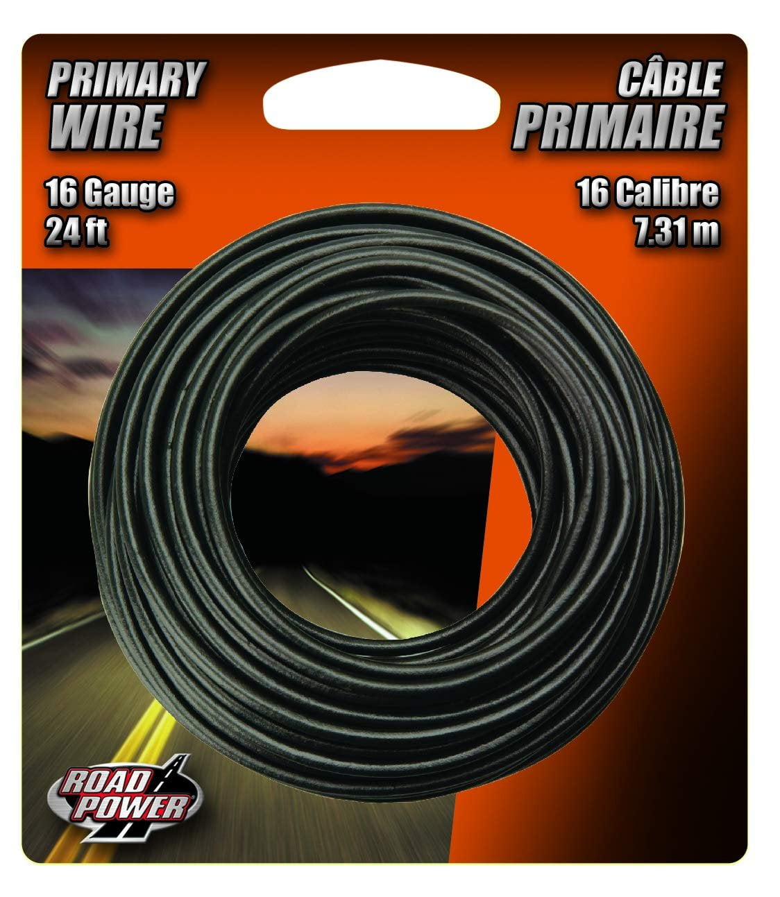 Coleman Cable 16-1-16 16-Gauge 24-Foot Automotive Copper Wire Red 