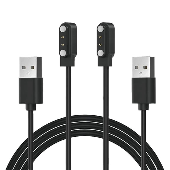 2-Pack Magnetic Charging Cable for Cubitt Teens/Cubitt Jr Smart Watch Charger USB Cord