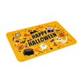 thumbnail image 2 of XMXT Non-Slip Polyester Bathroom Rugs Kitchen Door Mat, Cartoon Halloween Elements Prints Machine Washable Bath Mats Rug for Kitchen Shower Bathtub Decor, 15.7 x 23.6 inches, 2 of 9