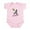 Petal Pink, variant on CafePress - Power Rangers Black Ranger Blasting - Baby Light Bodysuit, Size Newborn - 24 Months