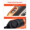 thumbnail image 3 of VEVOR 84-Piece Rotary Tool Kit, 200W Mini Power Rotary Tool Corded , 6-Level Speed 8000-40000 RPM Multi-Purpose DIY Tools for Engraving, Sanding, Polishing, 3 of 9