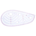 thumbnail image 1 of 4Pcs Plastic DIY Sewing Ruler French DIY Sewing Ruler; Curve Measuring Template Tailor Drawing Painting Craft Tool, 1 of 9