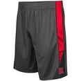 thumbnail image 2 of Men's Colosseum Charcoal Rutgers Scarlet Knights Turnover Shorts, 2 of 3
