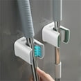 thumbnail image 4 of Joernso No Trace Mop Holder Non-Slip Silicone Strong Load-bearing Mop Storage Rack Household Supplies, 4 of 8