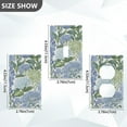 thumbnail image 7 of Yayeee Blank Wall Plate Cover 1-Gang 4.5"x2.7" Home Unused Decorative Outlet, Vibrant Hydrangeas Pattern, 7 of 7
