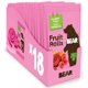 thumbnail image 1 of Real Fruit Snack Rolls - Gluten Free, Vegan, and Non-GMO - Strawberry – Healthy School And Lunch Snacks For Kids And Adults, 0.7 Ounce (Pack of 18), 1 of 5