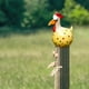 thumbnail image 2 of Lindo enchufe de resina escultura de pollo día de la madre gallina gallo estatua (amarillo) Likrtyny Libre de BPA, 2 of 8