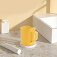 thumbnail image 6 of Rinsing Cup with Handle, Plastic Mouthwash Cup for Bathroom, Stackable Toothbrush Holder, Creative Design, Thickened for Daily Dental Care and Oral Hygiene, 6 of 6