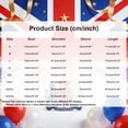 thumbnail image 2 of Mens Patriotic 4th of July Shirts Vintage Short Sleeve American Flag Print Hawaiian Bowling Casual Button Down Shirt, 2 of 2