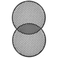 thumbnail image 4 of Raindrops Audio Speaker Cover Mesh Iron 2Pcs 12 Inch, 4 of 8