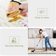 thumbnail image 5 of Anti Fatigue Kitchen Mat for Floor, Farmhouse Floral Kitchen Rugs Sets of 2, Kitchen Floor Mats Non-Slip, Cushioned Standing Mat for Sink, Laundry, Desk, Home White 17"x47"+17"x29", 5 of 8