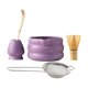 thumbnail image 4 of 5pcs Japones Japones Matcha Set Japanese Tea Making Accessors Matcha Ceremony Kits Púrpura, 4 of 9