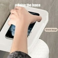 thumbnail image 6 of Self Adhesive Toilet Paper Holder with Phone Shelf Stainless Steel Wall Mounted Toilet Paper Roll Holder - Rustproof and Bathroom Washroom Tissue Roll Holder with Shelf, 6 of 6